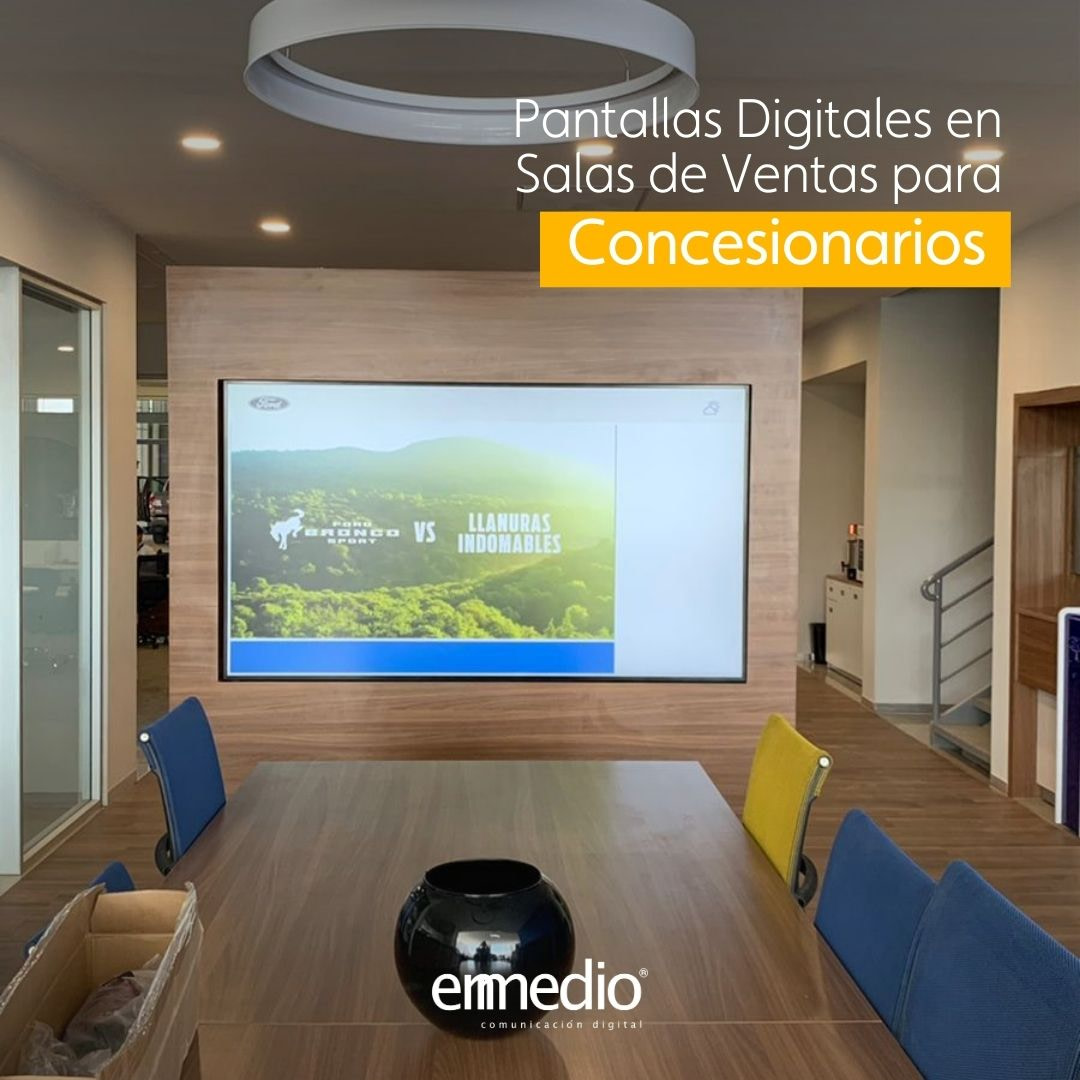 Pantallas Digitales para Concesionarios Chile 7