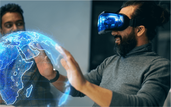 presentación de realidad virtual