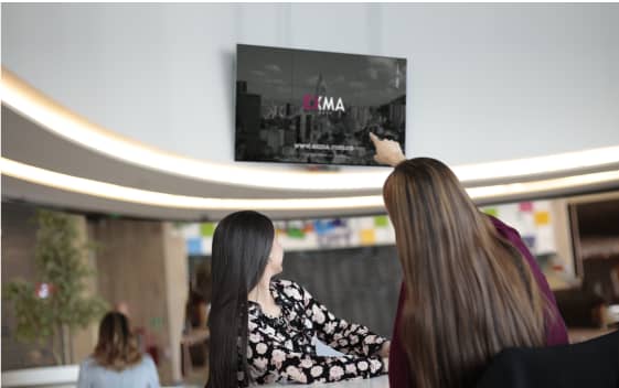 video wall en centro comercial de bogota