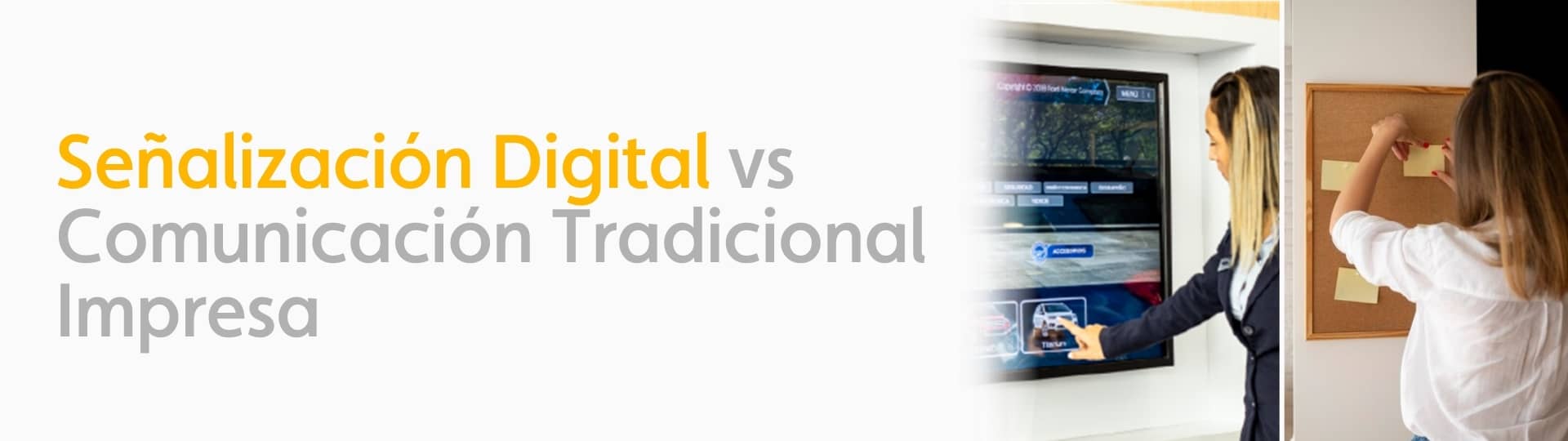 Señalización Digital vs Comunicación Digital impresa 2